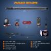 imageNilight LED Whip Light 1 PC 5FT COB RGB Spiral Lighted Antenna with Spring Base Bluetooth App amp Remote Control DIY Chasing Patterns amp Music Sync Safety Whips for ATV UTV RZR Polaris CanAm TruckRGB FatRemote APP Control