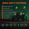 imageNilight LED Whip Light 1 PC 5FT COB RGB Spiral Lighted Antenna with Spring Base Bluetooth App amp Remote Control DIY Chasing Patterns amp Music Sync Safety Whips for ATV UTV RZR Polaris CanAm TruckRGB FatRemote APP Control
