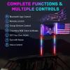 imageNilight LED Whip Light 1 PC 5FT COB RGB Spiral Lighted Antenna with Spring Base Bluetooth App amp Remote Control DIY Chasing Patterns amp Music Sync Safety Whips for ATV UTV RZR Polaris CanAm TruckRGB COBRemote APP Control