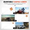 imageNilight Safety Flag with QuickConnect Spring Base amp Carry Bag Adjustable Height 34FT 66FT 10FT 118x118 Heavy Duty PVC Reflective Flag for ATV UTV Offroad Jeep Truck Dune Buggy Boat 4x4s SxS