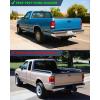 imageNilight Taillight Assembly Compatible with 1993 1994 1995 1996 1997 Ford Ranger Red Clear Tail Light OE Style Rear Lamp Replacement Passenger SideDark RedPassenger Side