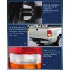 imageNilight Taillight Assembly Compatible with 1993 1994 1995 1996 1997 Ford Ranger Red Clear Tail Light OE Style Rear Lamp Replacement Passenger SideRedDriver Side