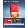 imageNilight Taillight Assembly Compatible with 1993 1994 1995 1996 1997 Ford Ranger Red Clear Tail Light OE Style Rear Lamp Replacement Passenger SideRedPassenger Side