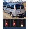 imageNilight Taillight Assembly Compatible with 2003 2004 2005 2006 2007 2008 2009 2010 2011 2012 2013 2014 Chevy Express GMC Savana 1500 20032023 Chevrolet Express GMC Savana 2500 3500 Rear Tail LightChrome Housing
