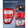 imageNilight Taillight Assembly Compatible with 2007 2008 2009 2010 2011 2012 2013 2014 2015 2016 2017 Ford Expedition Rear Tail Light Lamp Replacement OE Style Passenger SidePassenger Side