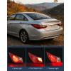imageNilight Taillight Assembly Compatible with 2011 2012 2013 2014 Hyundai Sonata Sedan 4Door Outer Tail Light OE Style Rear Lamp Replacement Driver SideDriver Side