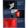 imageNilight Taillight Assembly Compatible with 2014 2015 GMC Sierra 1500 2015 GMC Sierra 2500HD 3500HD Tail Light OE Style Rear Lamp Replacement Passenger SidePair of Driver and Passenger Side