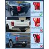 imageNilight Taillight Assembly Compatible with 2015 2016 2017 Ford F150 F150 Rear Tail Light with LED and Blind Spot System Lamp Replacement OE Style Radar Module NOT Included Drive SideDriver Side