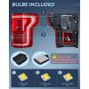 imageNilight Taillight Assembly Compatible with 2015 2016 2017 Ford F150 F150 Rear Tail Light with LED and Blind Spot System Lamp Replacement OE Style Radar Module NOT Included Drive SidePair of Driver and Passenger Side