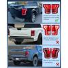 imageNilight Taillight Assembly Compatible with 2015 2016 2017 Ford F150 F150 Rear Tail Light with LED and Blind Spot System Lamp Replacement OE Style Radar Module NOT Included Drive SidePair of Driver and Passenger Side