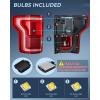 imageNilight Taillight Assembly Compatible with 2015 2016 2017 Ford F150 F150 Rear Tail Light with LED and Blind Spot System Lamp Replacement OE Style Radar Module NOT Included Drive SidePassenger Side