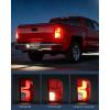 imageNilight Taillight Assembly Compatible with 2016 2017 2018 Chevy Silverado 1500 LED Models Tail Light OE Style Rear Lamp Replacement Driver and Passenger Side