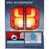 imageNilight Taillight Assembly Compatible with 2016 2017 2018 Chevy Silverado 1500 LED Models Tail Light OE Style Rear Lamp Replacement Driver and Passenger Side
