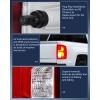 imageNilight Taillight Assembly Compatible with 2016 2017 2018 Chevy Silverado 1500 LED Models Tail Light OE Style Rear Lamp Replacement Driver and Passenger Side