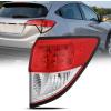 imageNilight Taillight Assembly Compatible with 2016 2017 2018 Honda HRV Red Pink Tail Light OE Style Rear Outer Lamp Replacement Driver SideClear