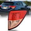 imageNilight Taillight Assembly Compatible with 2016 2017 2018 Honda HRV Red Pink Tail Light OE Style Rear Outer Lamp Replacement Driver SideRed Pink