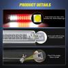 imageNilight Third Brake Light Tail High Mount 3rd Stop Lights Smoked Lens Compatible with Ford Mustang 1999 2000 2001 2002 2003 2004 Car Rear Center Cab LampColoradoCanyon 20152023 C