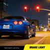 imageNilight Third Brake Light Tail High Mount 3rd Stop Lights Smoked Lens Compatible with Ford Mustang 1999 2000 2001 2002 2003 2004 Car Rear Center Cab LampCorvette C5 19972004