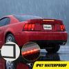 imageNilight Third Brake Light Tail High Mount 3rd Stop Lights Smoked Lens Compatible with Ford Mustang 1999 2000 2001 2002 2003 2004 Car Rear Center Cab LampMustang 19992004 S
