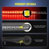 imageNilight Third Brake Light Tail High Mount 3rd Stop Lights Smoked Lens Compatible with Ford Mustang 1999 2000 2001 2002 2003 2004 Car Rear Center Cab LampSuburban Tahoe 20152020