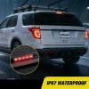 imageNilight Third Brake Light Tail High Mount 3rd Stop Lights Smoked Lens Compatible with Ford Mustang 1999 2000 2001 2002 2003 2004 Car Rear Center Cab LampExplorer U502 20112015