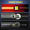imageNilight Third Brake Light Tail High Mount 3rd Stop Lights Smoked Lens Compatible with Ford Mustang 1999 2000 2001 2002 2003 2004 Car Rear Center Cab LampJourney 20102016 S