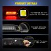 imageNilight Third Brake Light Tail High Mount 3rd Stop Lights Smoked Lens Compatible with Ford Mustang 1999 2000 2001 2002 2003 2004 Car Rear Center Cab LampLiberty 20022007 S