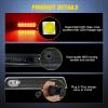 imageNilight Third Brake Light Tail High Mount 3rd Stop Lights Smoked Lens Compatible with Ford Mustang 1999 2000 2001 2002 2003 2004 Car Rear Center Cab LampLiberty 20082012 S