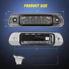 imageNilight Third Brake Light Tail High Mount 3rd Stop Lights Smoked Lens Compatible with Ford Mustang 1999 2000 2001 2002 2003 2004 Car Rear Center Cab LampCherokee 19992004 S
