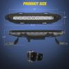 imageNilight Third Brake Light Tail High Mount 3rd Stop Lights Smoked Lens Compatible with Ford Mustang 1999 2000 2001 2002 2003 2004 Car Rear Center Cab LampCharger 20062010 S