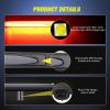 imageNilight Third Brake Light Tail High Mount 3rd Stop Lights Smoked Lens Compatible with Ford Mustang 1999 2000 2001 2002 2003 2004 Car Rear Center Cab LampCorvette C5 20052013