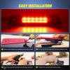 imageNilight Third Brake Light Tail High Mount 3rd Stop Lights Smoked Lens Compatible with Ford Mustang 1999 2000 2001 2002 2003 2004 Car Rear Center Cab LampLiberty 20082012 S