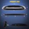 imageNilight Third Brake Light Tail High Mount 3rd Stop Lights Smoked Lens Compatible with Ford Mustang 1999 2000 2001 2002 2003 2004 Car Rear Center Cab LampExplorer 19982001 S