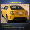 imageNilight Third Brake Light Tail High Mount 3rd Stop Lights Smoked Lens Compatible with Ford Mustang 1999 2000 2001 2002 2003 2004 Car Rear Center Cab LampScion tC 20112016