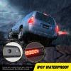 imageNilight Third Brake Light Tail High Mount 3rd Stop Lights Smoked Lens Compatible with Toyota 4Runner 2003 2004 2005 2006 2007 2008 2009 NonSpoiler Version Van SUV Rear Center Cab Lamp4runner 20032009
