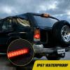 imageNilight Third Brake Light Tail High Mount 3rd Stop Lights Smoked Lens Compatible with Toyota 4Runner 2003 2004 2005 2006 2007 2008 2009 NonSpoiler Version Van SUV Rear Center Cab LampPassportRodeo 19931997