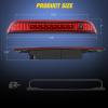 imageNilight Third Brake Light Tail High Mount 3rd Stop Lights Smoked Lens Compatible with Toyota 4Runner 2003 2004 2005 2006 2007 2008 2009 NonSpoiler Version Van SUV Rear Center Cab LampPatriot 20072017 R
