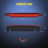imageNilight Third Brake Light Tail High Mount 3rd Stop Lights Smoked Lens Compatible with Toyota 4Runner 2003 2004 2005 2006 2007 2008 2009 NonSpoiler Version Van SUV Rear Center Cab LampNitro 20072012 R