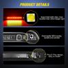 imageNilight Third Brake Light Tail High Mount 3rd Stop Lights Smoked Lens Compatible with Toyota 4Runner 2003 2004 2005 2006 2007 2008 2009 NonSpoiler Version Van SUV Rear Center Cab LampPatriot 20072017 S