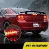 imageNilight Third Brake Light Tail High Mount 3rd Stop Lights Smoked Lens Compatible with Toyota 4Runner 2003 2004 2005 2006 2007 2008 2009 NonSpoiler Version Van SUV Rear Center Cab LampCharger 20062010 S