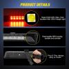 imageNilight Third Brake Light Tail High Mount 3rd Stop Lights Smoked Lens Compatible with Toyota 4Runner 2003 2004 2005 2006 2007 2008 2009 NonSpoiler Version Van SUV Rear Center Cab LampExplorer U502 20112015