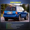 imageNilight Third Brake Light Tail High Mount 3rd Stop Lights Smoked Lens Compatible with Toyota 4Runner 2003 2004 2005 2006 2007 2008 2009 NonSpoiler Version Van SUV Rear Center Cab LampTrailblazerEnvoy 20022009 S