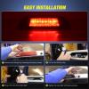 imageNilight Third Brake Light Tail High Mount 3rd Stop Lights Smoked Lens Compatible with Toyota 4Runner 2003 2004 2005 2006 2007 2008 2009 NonSpoiler Version Van SUV Rear Center Cab LampLiberty 20022007 S