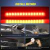 imageNilight Third Brake Light Tail High Mount 3rd Stop Lights Smoked Lens Compatible with Toyota 4Runner 2003 2004 2005 2006 2007 2008 2009 NonSpoiler Version Van SUV Rear Center Cab LampTrailblazerEnvoy 20022009 S