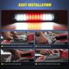imageNilight Third Brake Light Tail High Mount 3rd Stop Lights Smoked Lens Compatible with Toyota 4Runner 2003 2004 2005 2006 2007 2008 2009 NonSpoiler Version Van SUV Rear Center Cab LampColoradoCanyon 20152023 S