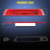 imageNilight Third Brake Light Tail High Mount 3rd Stop Lights Smoked Lens Compatible with Toyota 4Runner 2003 2004 2005 2006 2007 2008 2009 NonSpoiler Version Van SUV Rear Center Cab LampCherokee 20052010 R
