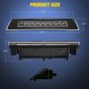 imageNilight Third Brake Light Tail High Mount 3rd Stop Lights Smoked Lens Compatible with Toyota 4Runner 2003 2004 2005 2006 2007 2008 2009 NonSpoiler Version Van SUV Rear Center Cab LampRidgeline 20062014