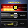 imageNilight Third Brake Light Tail High Mount 3rd Stop Lights Smoked Lens Compatible with Toyota 4Runner 2003 2004 2005 2006 2007 2008 2009 NonSpoiler Version Van SUV Rear Center Cab LampEquinoxTerrain 20102017 S