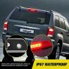 imageNilight Third Brake Light Tail High Mount 3rd Stop Lights Smoked Lens Compatible with Toyota 4Runner 2003 2004 2005 2006 2007 2008 2009 NonSpoiler Version Van SUV Rear Center Cab LampCherokee 20052010 R