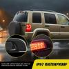 imageNilight Third Brake Light Tail High Mount 3rd Stop Lights Smoked Lens Compatible with Toyota 4Runner 2003 2004 2005 2006 2007 2008 2009 NonSpoiler Version Van SUV Rear Center Cab LampLiberty 20022007 S